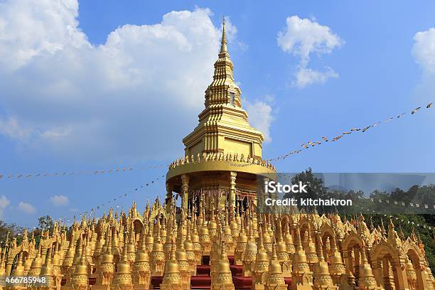 Watpa Sawangboon In Saraburi Thailand Stock Photo - Download Image Now - 2015, Ancient, Architecture