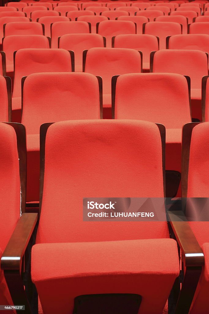 Theater seats Arts Culture and Entertainment Stock Photo