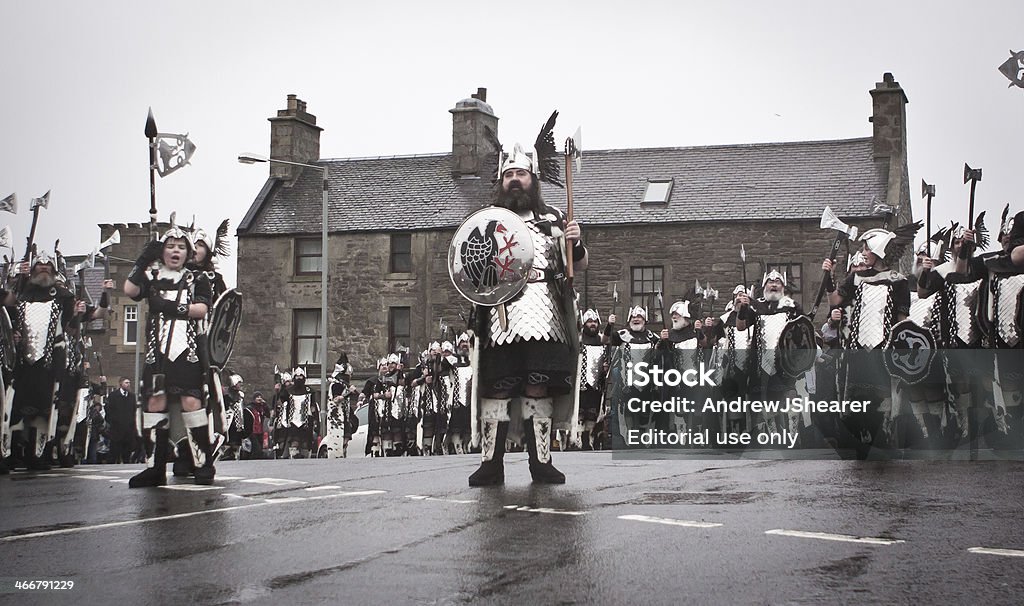 Bis Helly Aa 2014 Guizer Jarl - Lizenzfrei 2014 Stock-Foto