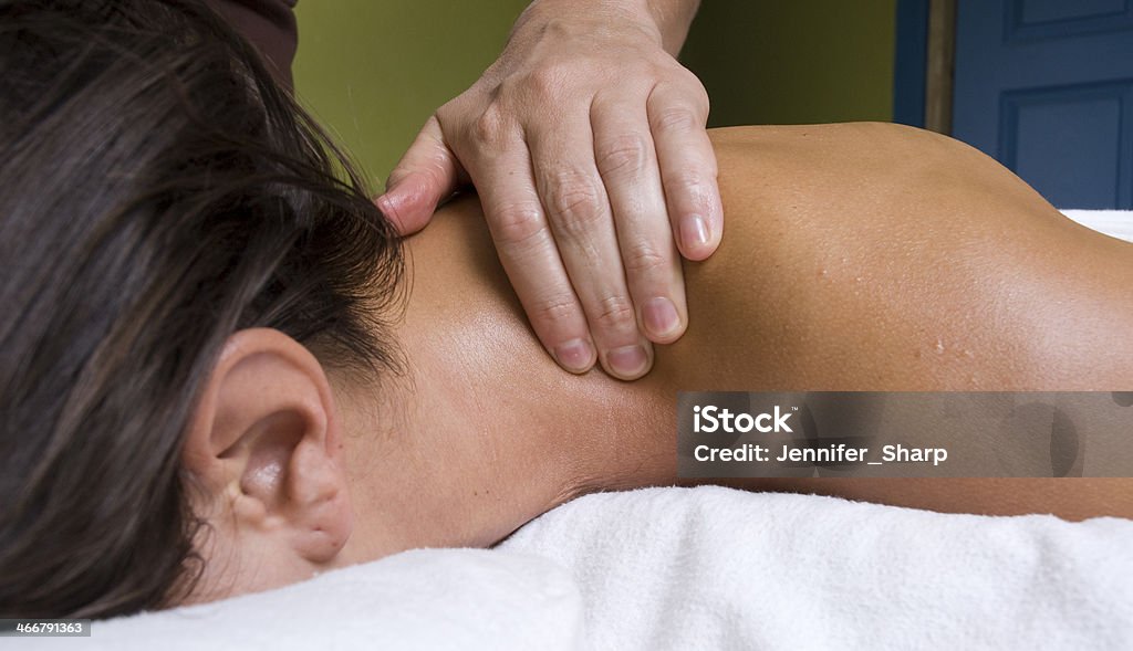 Massage - Lizenzfrei Entspannung Stock-Foto