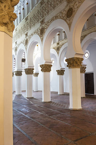 istock Synagogue Santa Maria la Blanca in Toledo, Spain 466798066