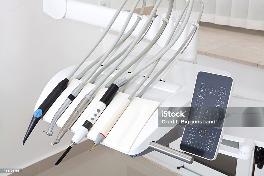 dentist tools basic tools of the dentist close up 2015 Stock Photo