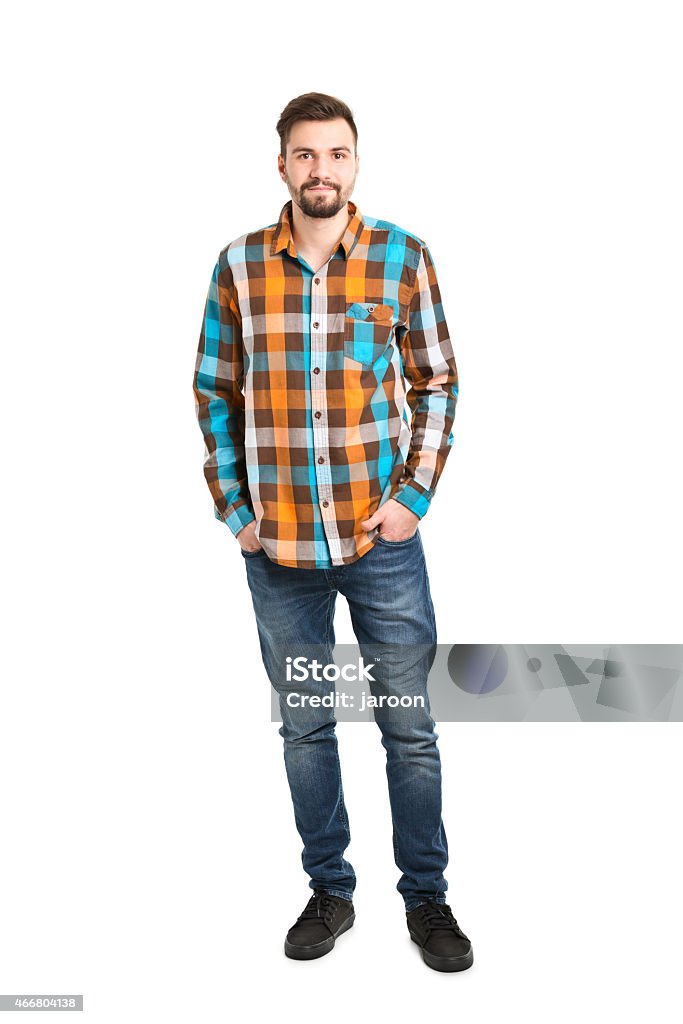 full body picture of young handsome man young handsome man isolated on white 20-24 Years Stock Photo
