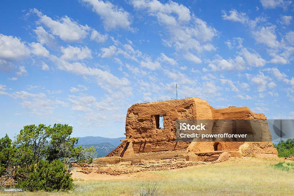 Misja Nuestra Señora los Ángeles Porciúncula-Pecos National Monument - Zbiór zdjęć royalty-free (Anasazi)