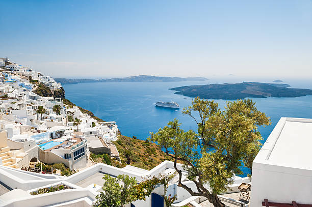 istock White architecture on Santorini island, Greece 466807642