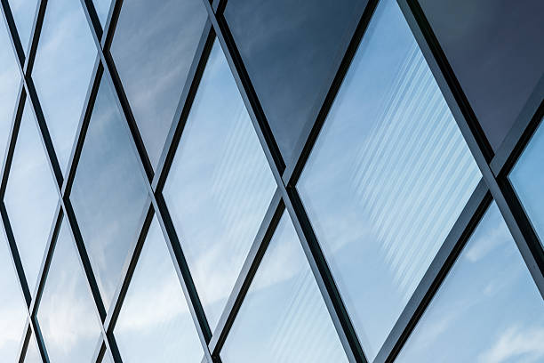 istock architectural lines of an industrial building 466812614