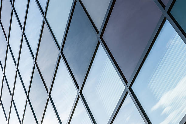 istock architectural lines of an industrial building 466812620
