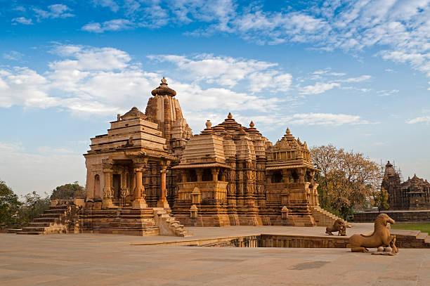 istock Devi Jagdambi Temple, Khajuraho, India - UNESCO heritage 466815901