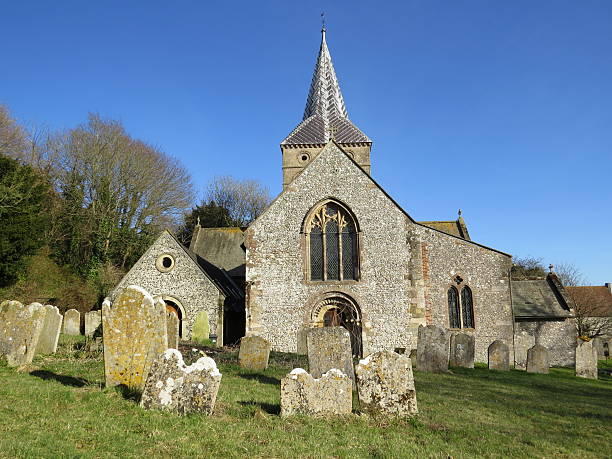 istock Village Church 466819112