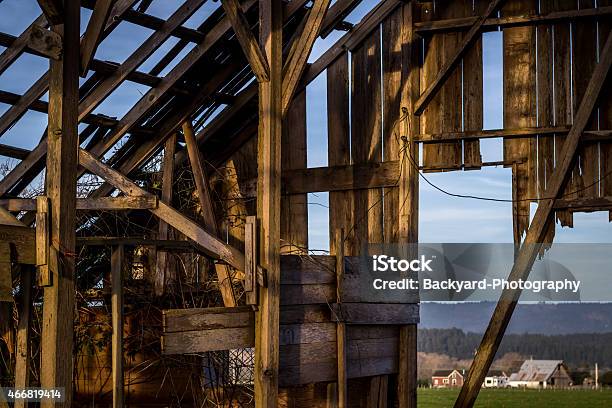 Old Barn Stock Photo - Download Image Now - Abandoned, Absence, Farm