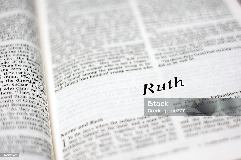 Ruth Ruth, one of 66 books of the Bible Book Stock Photo