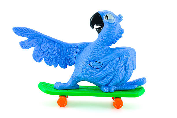 Blu The Blue Macaws Toy Character Form Rio Animation Film Stock Photo -  Download Image Now - iStock