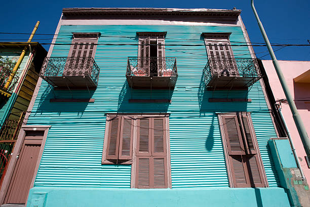 istock La Boca Turquoise House Buenos Aires 466830211