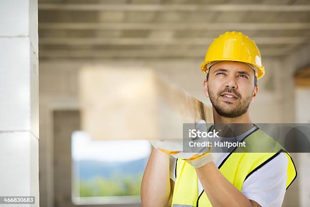 Construction Workers Stock Photo - Download Image Now - Adult, Adults Only, Architect