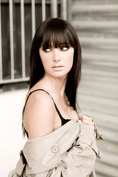 istock Woman's Lingerie & Trenchcoat Series 466830739
