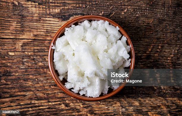 Bowl Of Coconut Oil Stock Photo - Download Image Now - 2015, Alternative Therapy, Antioxidant