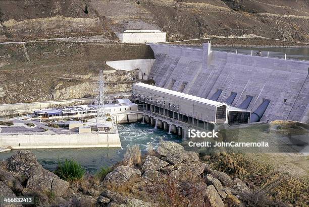 Elektrownia W Clyde - zdjęcia stockowe i więcej obrazów Elektrownia wodna - Elektrownia wodna, Energia hydroelektryczna, Nowa Zelandia