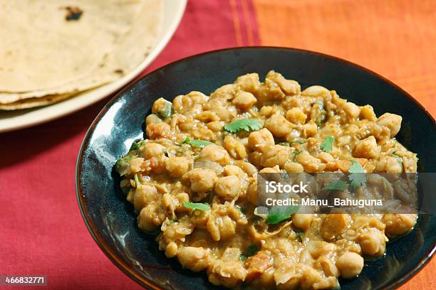 Chana Dal In Spicy Gravy From North India Stock Photo - Download Image Now - Chick-Pea, Cooked, Cooking