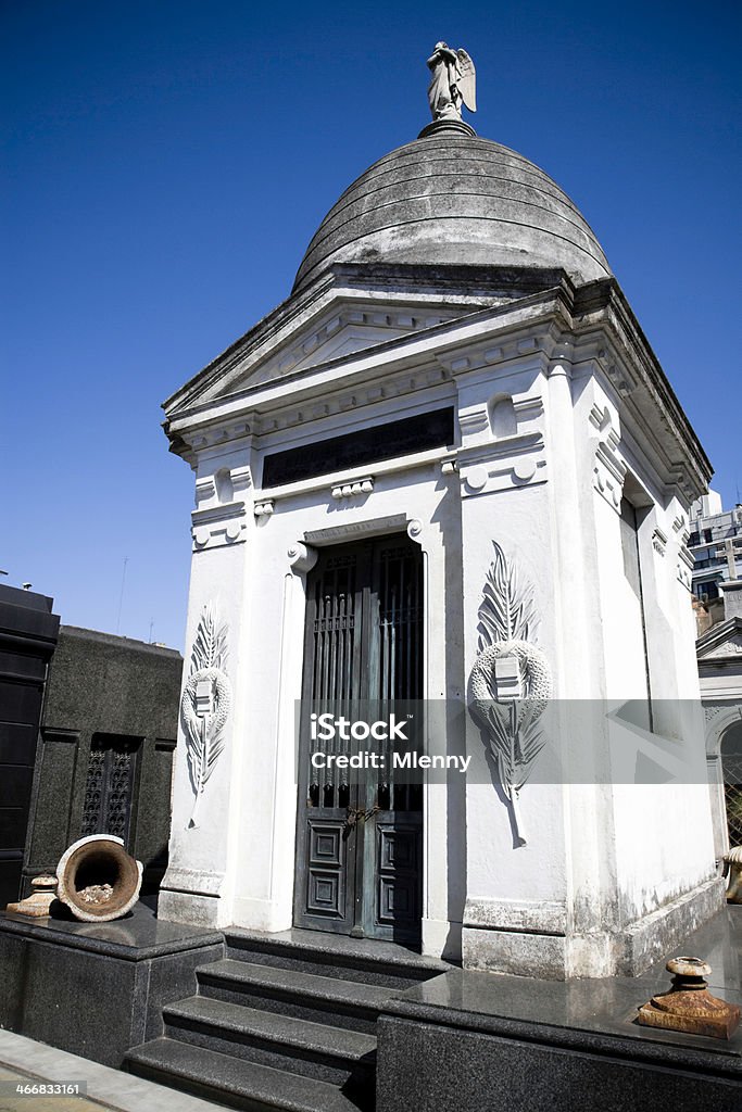 Cimitero della Recoleta Buenos Aires - Foto stock royalty-free di Ambientazione esterna