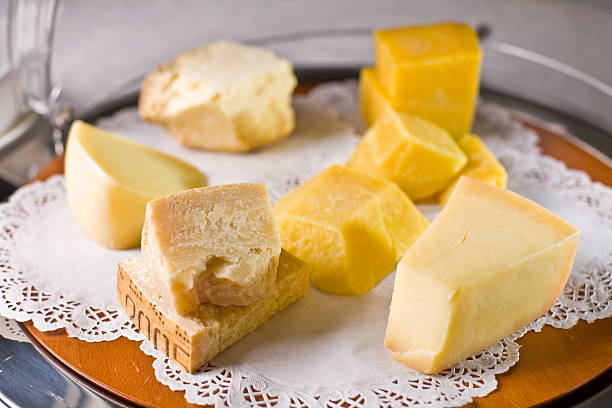 istock Variety of cheeses. 466835362