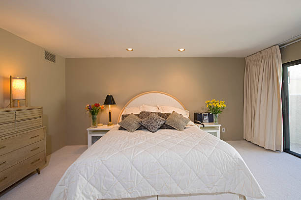 istock Spacious Bedroom In House 466836124