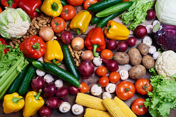 istock Range of organic food 466838066