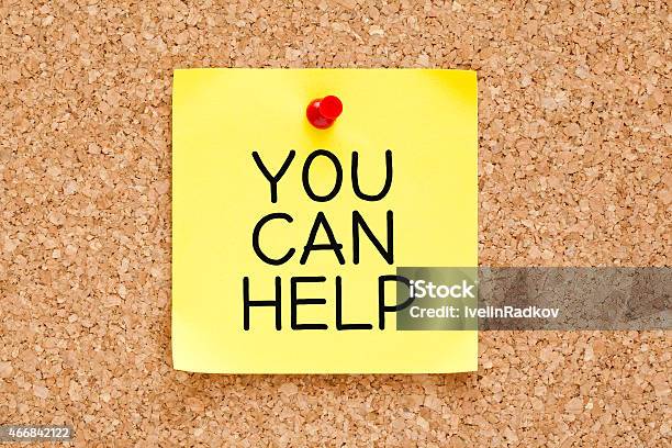 Help Me Note Image You Can Help Sticky Note Stock Photo - Download Image Now - Help ...