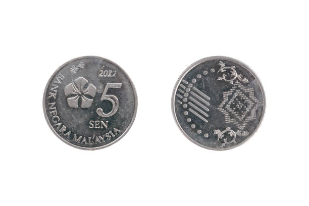 istock Five Malaysia cents coin 466843060