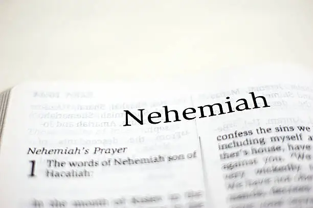 Nehemiah, one of 66 books in the Bible.