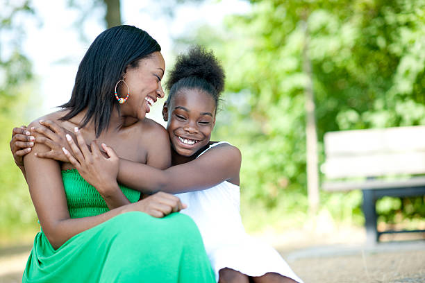 istock Mother and Daughter in Nature 466844396