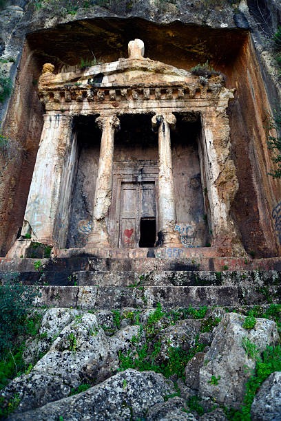 istock Rock Tombs in Fethiye, Turkey 466848006
