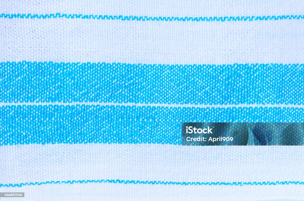 Blue And White Fabric Texture Stock Photo - Download Image Now - 2015