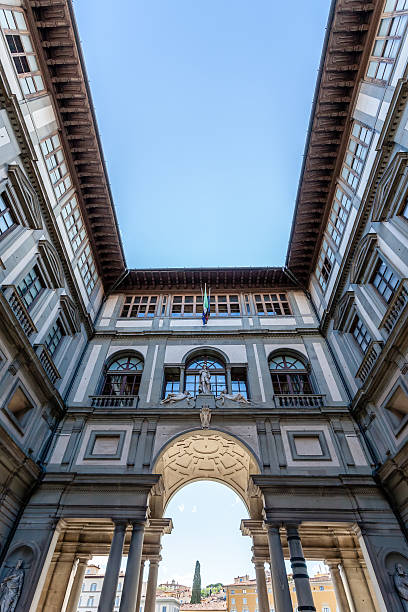 istock Square of the Uffizi, Florence 466851709