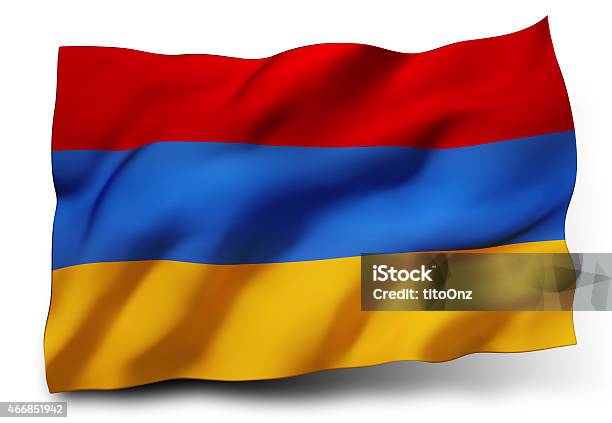 Flag Of Armenia Stock Photo - Download Image Now - 2015, Allegory Painting, Armenia - Country