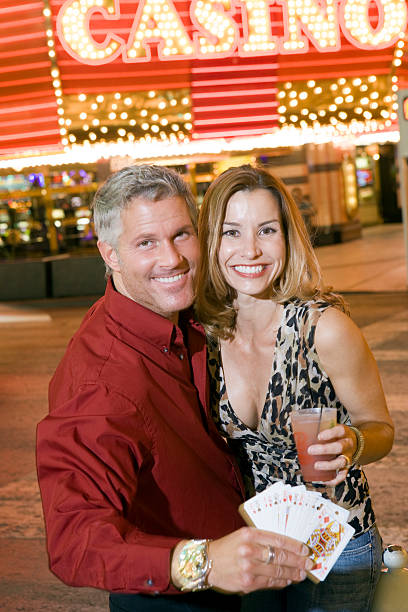 istock Couple in Vegas 466852578