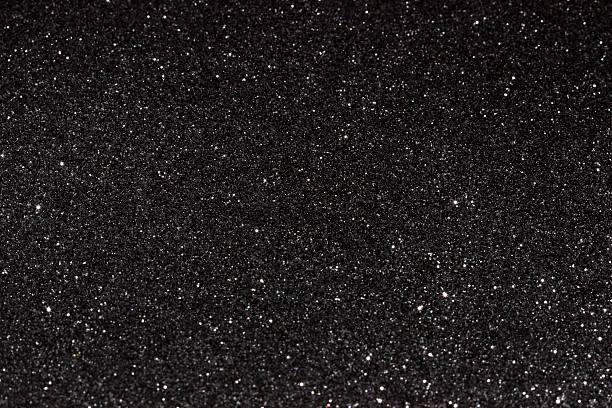 ブラックの暗い背景 - glitter ストックフォトと画像