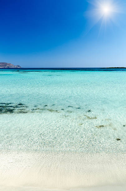 Beautiful Sea in Crete, Chrissi Island