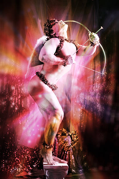 cupid.the amor de deus - sensuality men greek god greek culture imagens e fotografias de stock