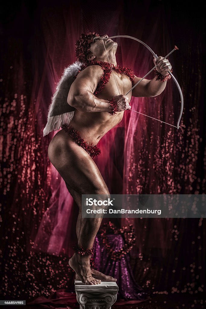 Cupid.the liebe Gott - Lizenzfrei Amor Stock-Foto