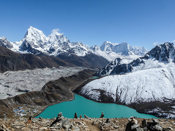 istock world's largest glacier Khumbu originating from the highest 466859441