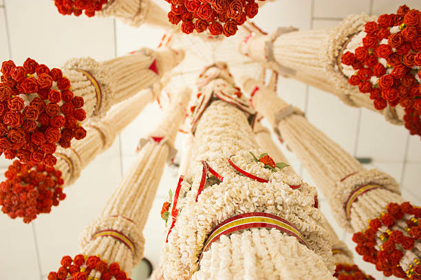istock Rice Wreaths Festival,THAILAND 466863582