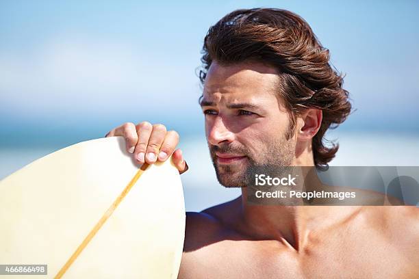 Heading To The Water Stock Photo - Download Image Now - Men, Shirtless, Holding