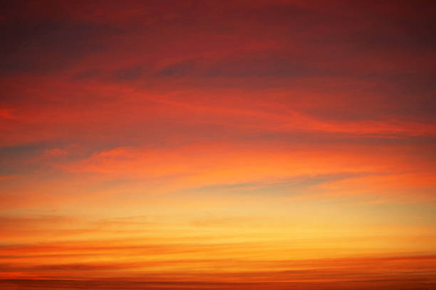 istock Burning Sky in Beautiful African Sunset Colors 466867620