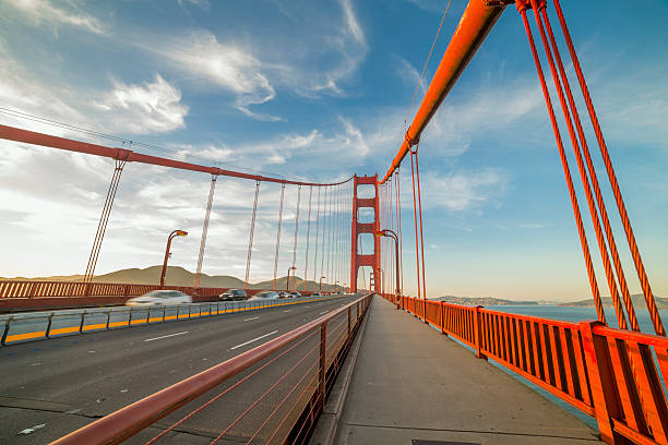 istock Sunset on Golden Gate Bridge ultra wide angle 466868916