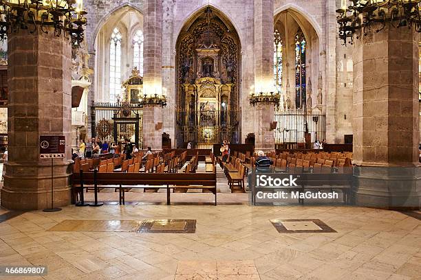 Catheral Interior Stock Photo - Download Image Now - Architectural Column, Architecture, Built Structure