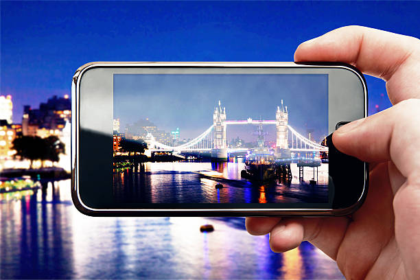 istock Smart phone mobile photo in London 466871182