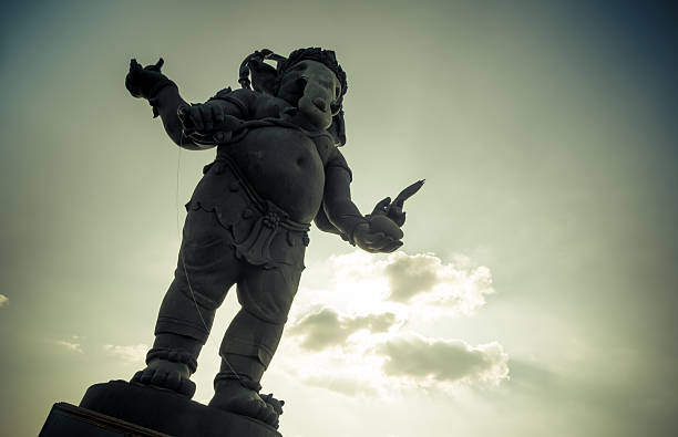 istock Ganesha, Hindu God statue 466871294