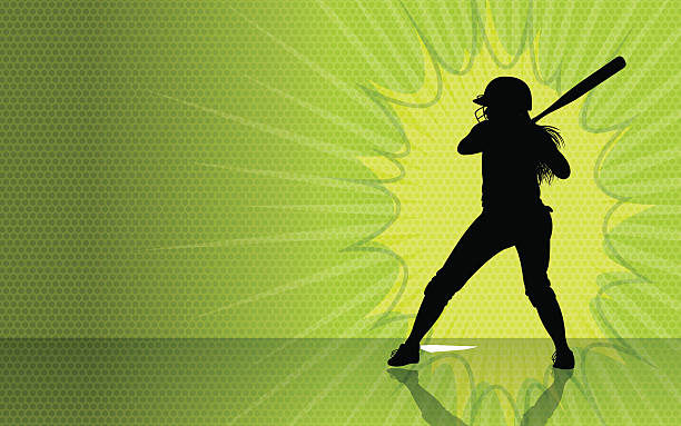 Softball Vector Art Graphics Freevector Com