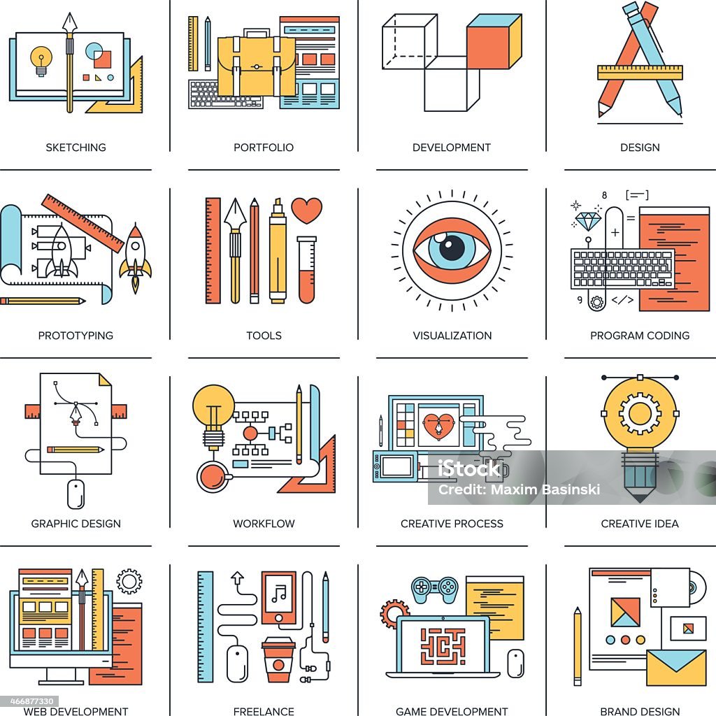 Design And Development Stock Illustration - Download Image Now - 2015 ...