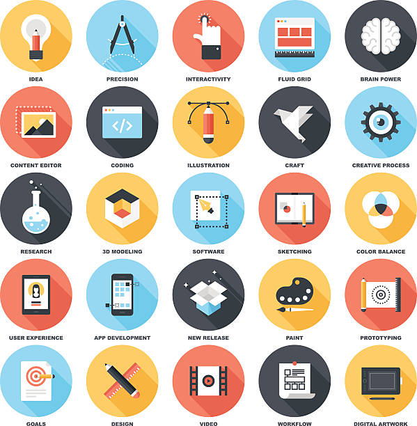 520+ Process Flow Chart Symbols Pictures Stock Illustrations, Royalty ...